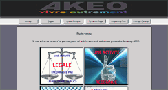 Desktop Screenshot of akeoinfo.com